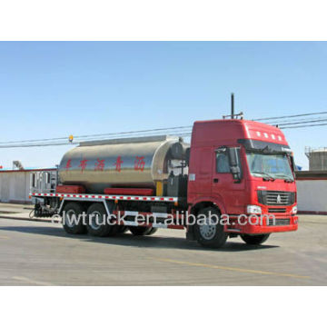 Abastecimiento de la fábrica HOWO 6 * 4 camión de mantenimiento del pavimento de asfalto, 12-14 toneladas Vehículo de mantenimiento del camino